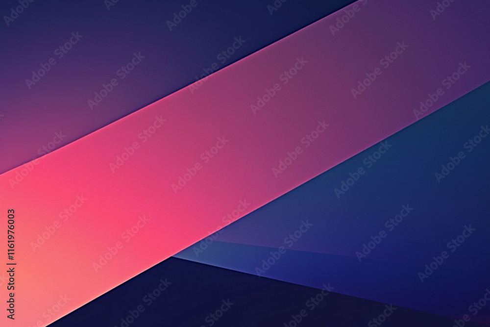 Poster colorful abstract pattern with gradient lines and geometric shapes creating a vibrant visual effect