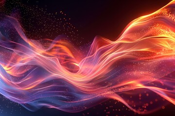 A close up of a fire on a black background