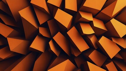 abstract orange wallpaper, simple backdrop, beautiful wallpaper illustration Generative AI