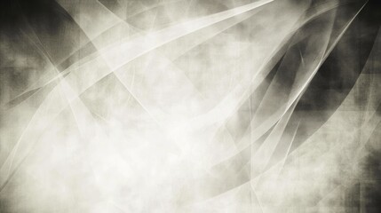Abstract Gray and White Swirling Fabric Design