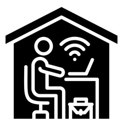 Work From Home Icon