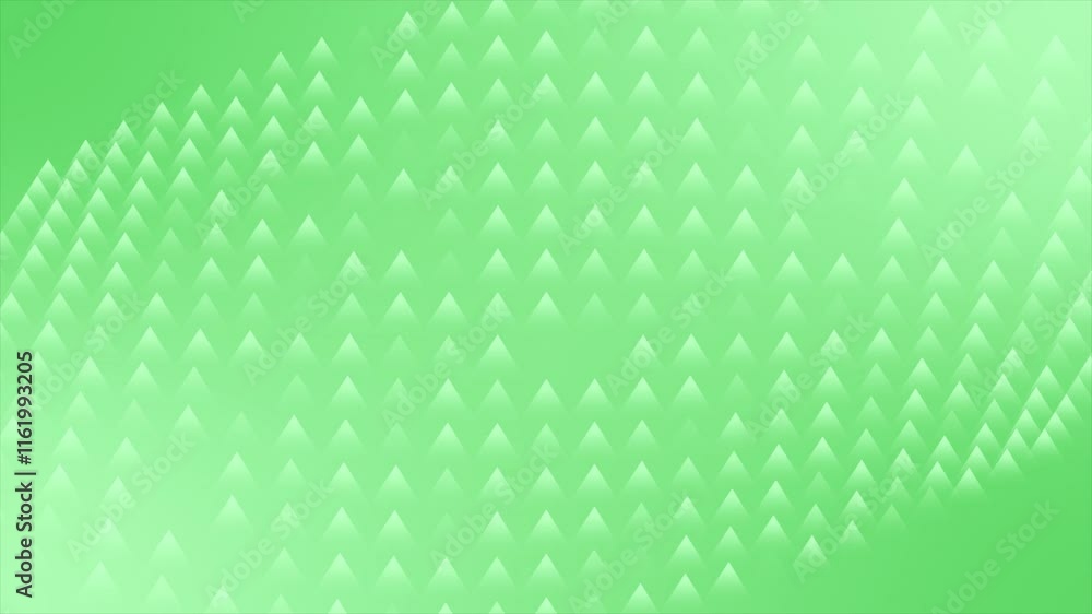 Aufkleber green color appearing and disappearing arrow shapes modern design loop able geometrical background