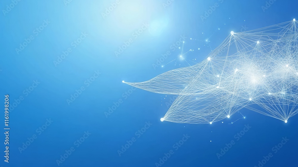 Poster abstract network data visualization design (2)