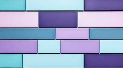 Abstract Pastel Brick Wall Pattern Design Texture