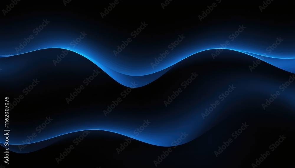 Poster abstract background of flowing waves design 1