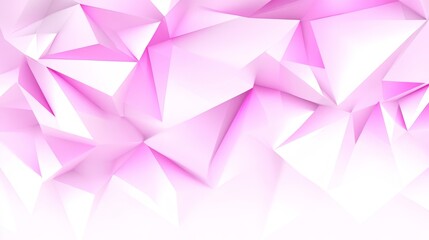 Obraz premium Abstract Pink Geometric Crystal Background Design