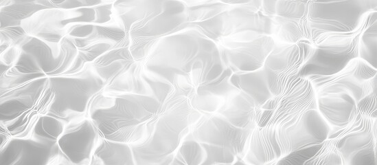 Fototapeta premium Abstract grayscale image of water ripples and texture.