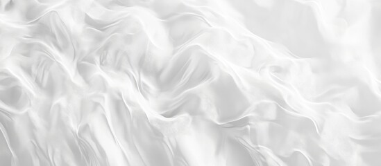 Obraz premium White silk fabric texture background.