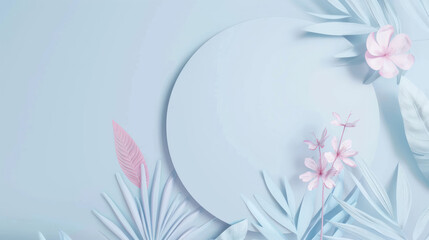 Elegant promotional banner concept, minimalistic style, perfect for professional campaigns