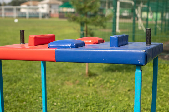 Sports equipment for arm strength training.