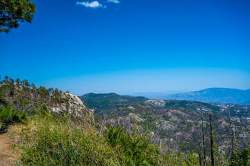 An overlooking view of Tucson, Arizona