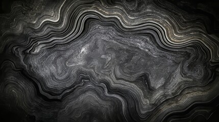 Abstract Swirling Dark Marble Texture Design