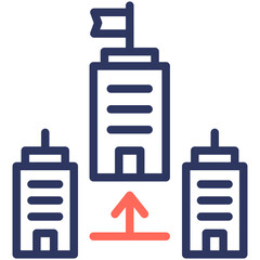 Obraz premium Merger Icon