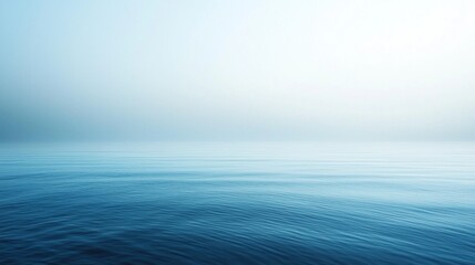 Obraz premium A calming blue background with a soft gradient, perfect for digital media or presentations.