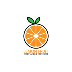 Lemon Fruit Logo