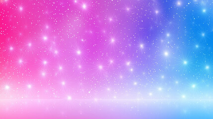 Pink and Purple Starry Background with Glittering Sparkles for a Dreamy Abstract Design
