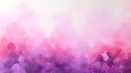 Fototapeta premium Abstract Watercolor Pink Purple Gradient Background