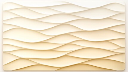 Abstract Wave Pattern Beige and White Texture