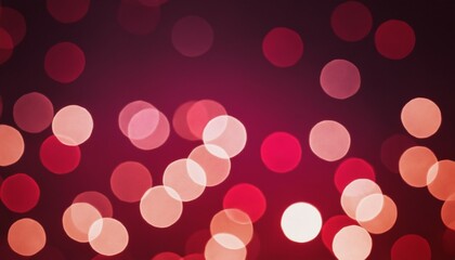 Romantic pink and red bokeh texture