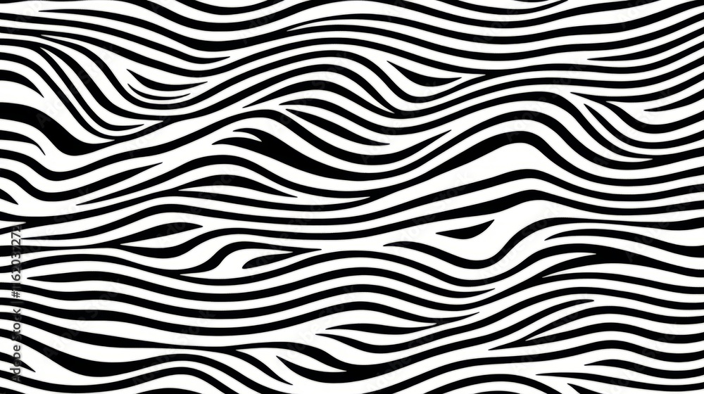 Poster Abstract Zebra Stripes Pattern Design Background