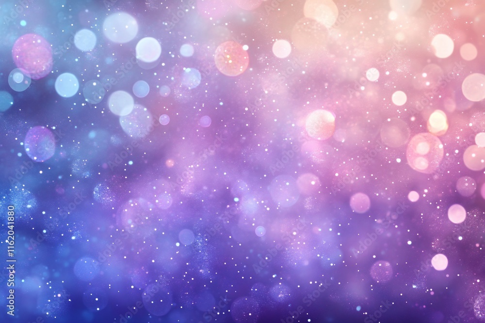 Poster a vibrant, dreamy background with colorful bokeh and soft gradients.