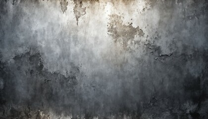 Obraz premium Tarnished silver grunge with subtle shadows