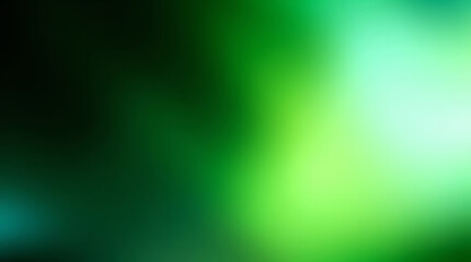 Fototapeta premium Green and black gradient background creating a moody atmosphere