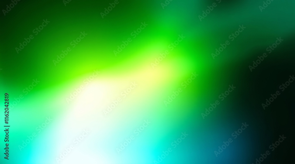 Poster green and blue gradient creating abstract background design