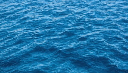 Obraz premium Vibrant blue ocean water with rippling effects