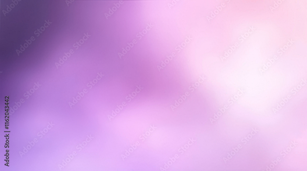 Poster Blurred purple and pink gradient background creating smooth texture