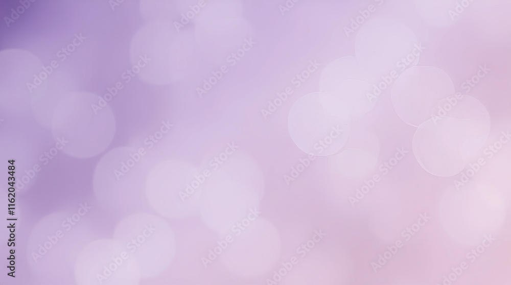 Poster purple and pink bokeh lights creating a dreamy background