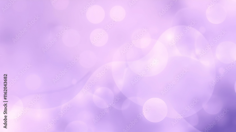 Aufkleber Abstract purple background with soft bokeh lights creating dreamy atmosphere