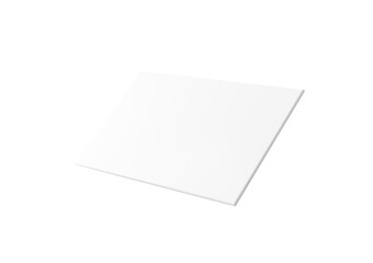 A Clean Business Card Mockup Design Showcasing A Branding Card Template 3D Illustration