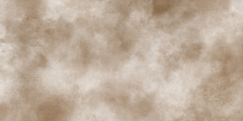Abstract textured background in brown tones with a soft pastel various fog or clouds, brown watercolor background hand-drawn with cloudy strokes, abstract brown Flying through stormy clouds.