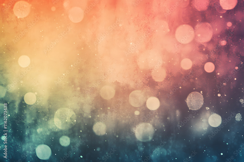 Poster abstract pastel holographic blurred grainy gradient background texture. colorful digital grain soft 