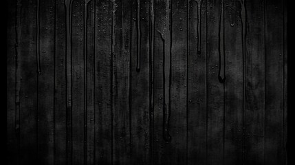 Dark Dripping Texture Background, Grungy Abstract Art