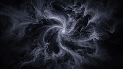 Fototapeta premium Dark Nebula Swirl Cosmic Dust and Gas Clouds