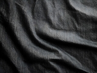 Fototapeta premium Dark Fabric Texture Background Image
