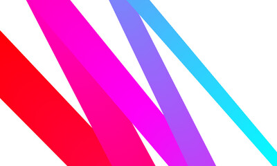 Abstract Gradient Ribbons in Vibrant Warm Tones on White Background. The design conveys modern aesthetics, creativity, energy, and innovation, suitable for various artistic and informational uses. 1