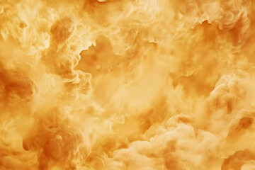 Amber Cloud 3D Abstract Background