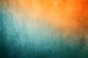 Obraz premium Teal Orange Abstract Background Image