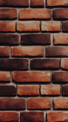 Red Brick Wall Background Texture