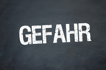 Gefahr	
