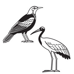 flying hunting bald eagle black silhouette illustration design.