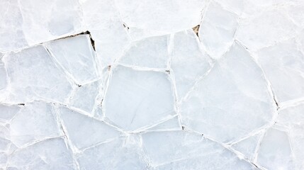 Fototapeta premium Fractured Ice Surface Texture Background Image
