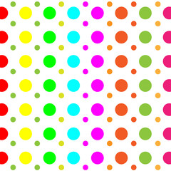 Pastel Polka Dot Pattern