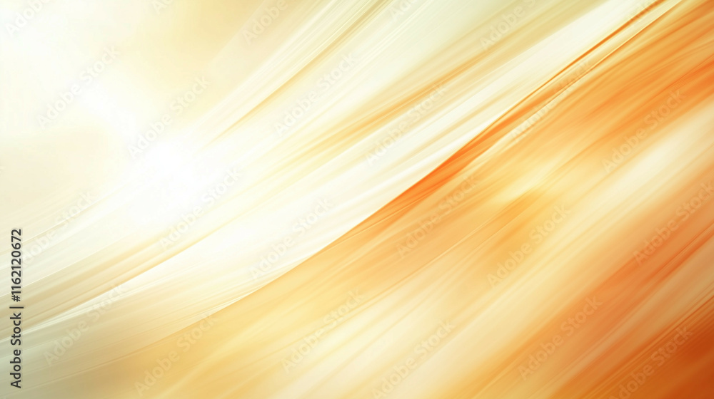 Poster a stream of glowing yellow particles moving from left to right in a gentle wave-like motion. the smo