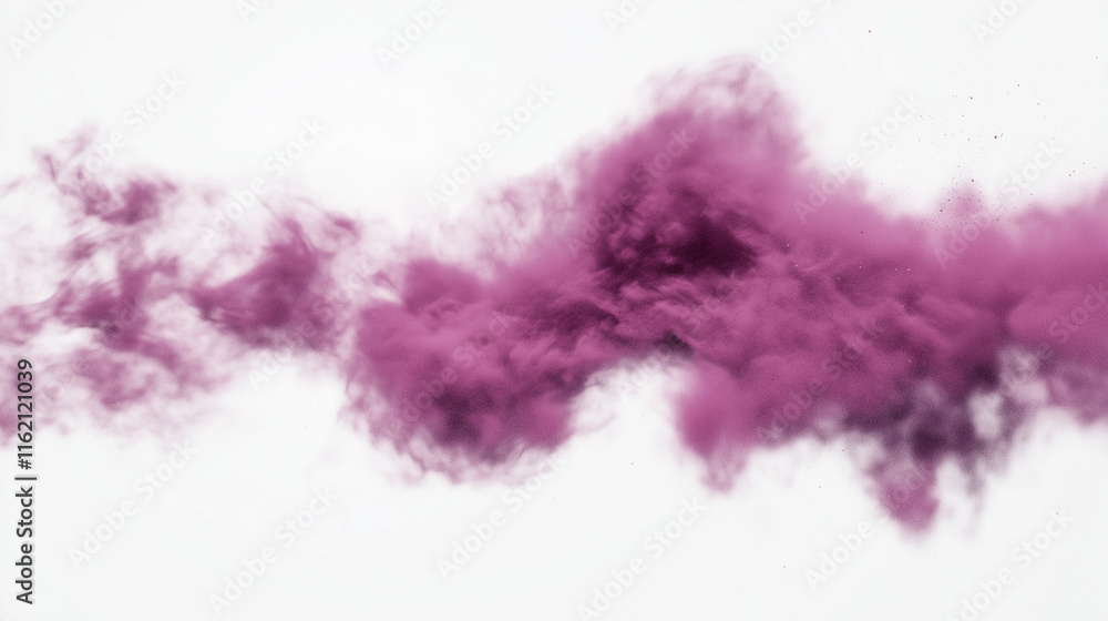 Poster a subtle explosion of light pink particles fading into a soft lavender hue. the smooth gradient effe