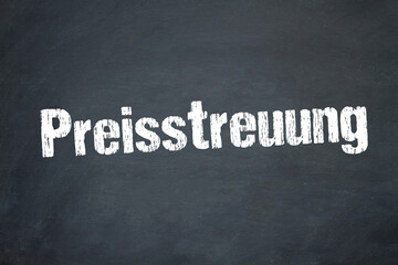 Obraz premium Preisstreuung 