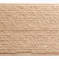 Beige Textured Carpet Closeup  Woven Fabric Texture Home Decor